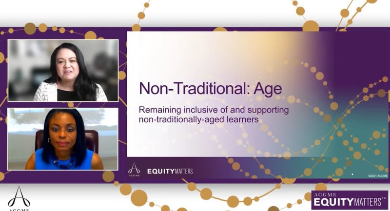 An example video thumbnail from the ACGME Equity Matters Video Catalog